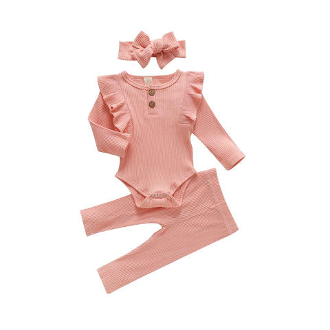Herbstkleidung für Babys aus Baumwolle