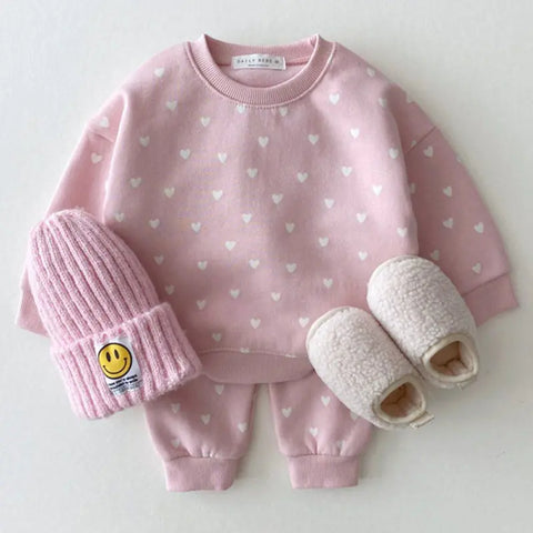 Milancel Volles Herz Baby-Kleidungsset
