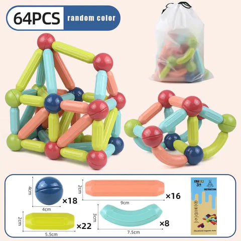 Magnetischer Baustein - Spielzeug für Kinder